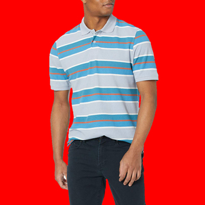 T-shirts polo en polyester brodés personnalisés de qualité professionnelle pour polo en coton à manches courtes personnalisable grande taille XL - Product Image 3