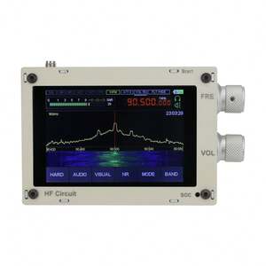Hifi Audio 50KHz-2GHZ <strong>MALAHIT</strong> SDR <strong>DSP</strong> SDR Receiver Radio 1.10C AM/SSB/NFM/WFM w/ Speaker 3.5" Screen - Product Image 3