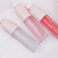 Brillant à lèvres 04 fleur Rose 4g taille de voyage scintillant marque privée Natinda maquillage des lèvres beauté forme liquide
