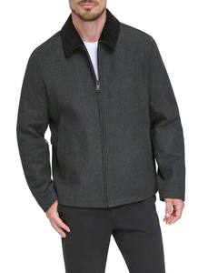 Veste de travail en toile à fermeture éclair en coton lourd OEM Broderie personnalisée Durable Respirante Coupe-vent Épaisse Grande taille Mode de rue - Product Image 2