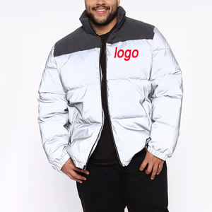 Veste matelassée en nylon grande taille avec doublure en coton 100% duvet 300g+ Manteau d'hiver décontracté pour homme Personnalisé Chaud Imperméable Coupe-vent - Product Image 4