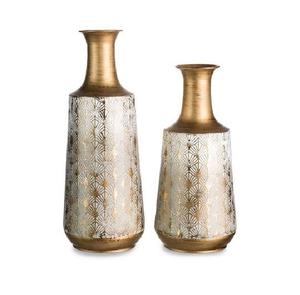 Hot Selling Modern Design Metal Iron Flower <b>Vase</b> <b>Set</b> of Two Customized Size Shape Colour for Home Decoration - Product Image 4