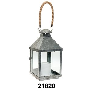 Linterna de diseño único galvanizado para colgar Linterna de metal a prueba de viento de tamaño personalizado por Hasan International India - Product Image 5