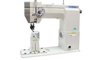 Máquina de Coser TECHSEW 7600 de Doble Aguja, Alta Velocidad, Alimentación Automática, Motorizada, para Coser Suelas Laterales, Nueva, Lista para Enviar - Product Image 3