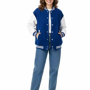 Chaqueta Universitaria Transpirable para Mujer, Nuevo Estilo 2025, Servicio Personalizado OEM, Chaquetas Universitarias para Mujer - Product Image 1