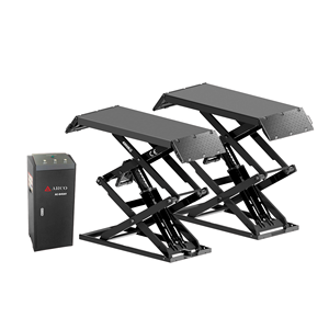 Lève-voiture à ciseaux 4 tonnes, sans roues, hydraulique, équipement d'atelier automobile - Product Image 1