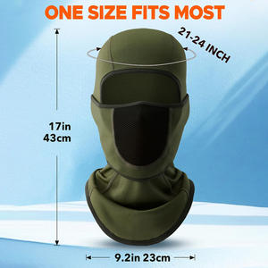 Cagoule chaude et respirante avec logo personnalisé pour les sports d'hiver et la moto pour les activités de plein air et la pêche - Product Image 6