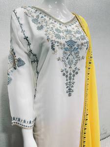 Conjunto de Palazzo de 3 Piezas para Mujer, Estilo Indio, con Bordado Elegante, Tela Georgette de Secado Rápido, Ideal para Bodas y Diwali, Marca SHIV FASHION - Product Image 2