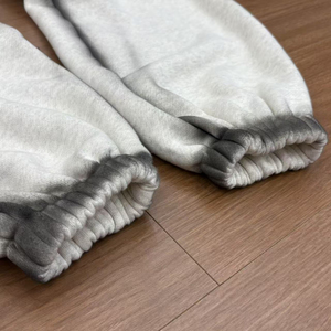 Ensemble de survêtement pour homme vintage délavé à l'acide, jogging délavé au soleil, logo brodé, pantalon évasé, survêtement DTG 100% coton - Product Image 6