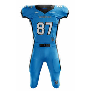 Maillot de football américain pour jeunes et short intégré uniforme d'équipe à sublimation personnalisée grande taille disponible - Product Image 5