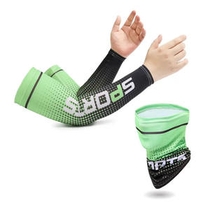 Best Selling Quick Dry Men's Black Waterproof Cycling Thermal Warmness <b>Compression</b> <b>Arm</b> <b>Sleeves</b> Sets Reversible Eco-Friendly - Product Image 5