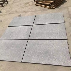 Foshan COBBLE STONE Gris 20mm Carreaux de porcelaine d'extérieur robustes 600x600mm Origine indienne pour l'intérieur Centre commercial Salle de bain Utilisation haute - Product Image 1