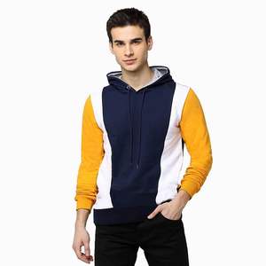 Trending Top Block Hoodies for Men's Fashionable Stylish Hoodies Made of Cotton Fleece With Private Logo - Product Image 1