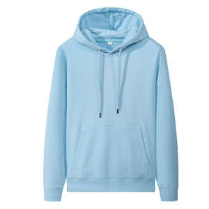 Pull à capuche uni à capuche avec poche Kangroo pour hommes OEM New Fashion custom crewneck Solid hoodie - Product Image 6