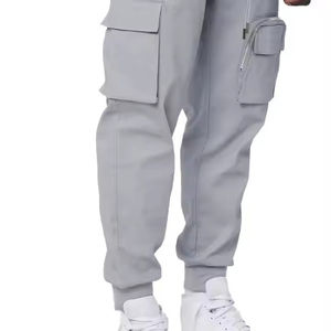 Nouveau pantalon de jogging avec poches premium 2025 pantalon de jogging cargo pour hommes pantalon de jogging personnalisé avec logo personnalisé pantalon de jogging en polaire pour hommes - Product Image 2