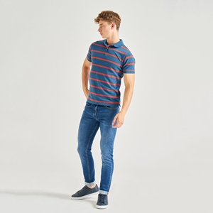 Polos à manches courtes pour hommes, nouvelle mode, en coton de qualité supérieure, avec broderie personnalisée - Product Image 3