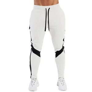 Automne pantalons de survêtement rayé Patchwork Gym Fitness course pantalons d'entraînement hommes pantalons décontractés Joggers hommes vêtements pantalons pour hommes - Product Image 4