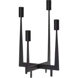 Chic élégant bougeoir en fer noir meilleur fini nouveau Design bougeoir en métal chandelier pour la décoration de la maison de qualité supérieure - Product Image 6