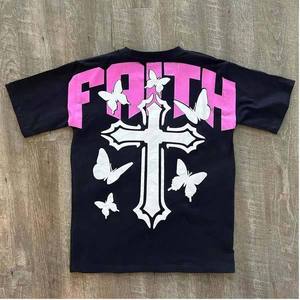 เสื้อยืดผ้าฝ้ายถัก100% แนววินเทจ350gsm บ็อกซี่ฟิตเนส - Product Image 2