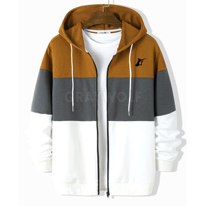 Sweats à capuche d'entraînement zippés au meilleur prix fabriqués au Pakistan avec des sweats à capuche d'entraînement zippés à faible quantité minimale de commande - Product Image 1