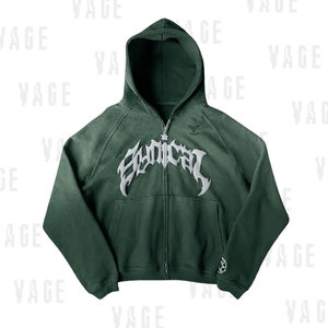 Sudaderas con gráficos personalizados, corte holgado, forro polar, para ropa urbana, moda casual, actividades de ocio y uso diario. - Product Image 1