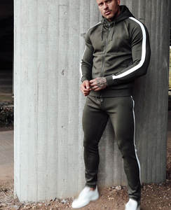 Sudadera con capucha para hombre, jersey en blanco con logotipo personalizado, de algodón liso, ajustada, para correr, logotipo personalizado de alta calidad - Product Image 6