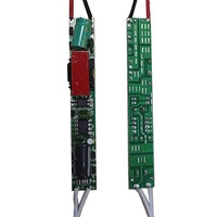 Alimentation LED mince et longue en aluminium IP20 12V 24V 24W 1A 2A à sortie unique pour éclairage public extérieur, transformateur de commutation fin