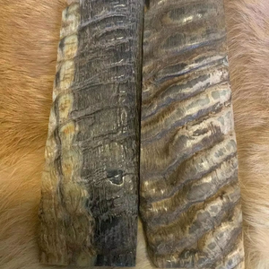 Escamas de Cuchillo de Cuerno de Carnero y Oveja Pulido Natural Rústico Hecho a Mano 100% Ecológico de la Mejor Calidad - Diseño Artesanal Natural - Product Image 2