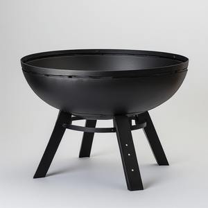 Grand foyer extérieur en métal conçu pour les soirées autour du feu, les rassemblements familiaux et les célébrations en plein air - Product Image 2