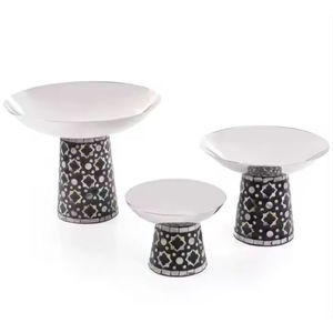 Vajilla de Ramadán, plato para servir chocolate y tazón, postre, fechas, dulces y galletas, tazón para servir para uso en hoteles y resorts - Product Image 1