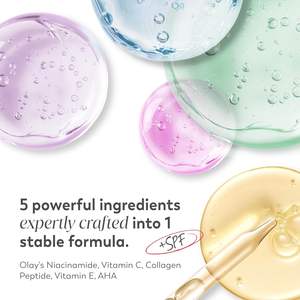 Crème Olay Super avec écran solaire SPF 30, format d'essai, hydratant léger pour le visage avec protection solaire, 5 avantages pour la peau en 1 - Product Image 4