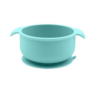 Tazón de succión de silicona OEM de alta calidad para bebés, sin BPA, plato de alimentación antideslizante de grado alimenticio, tazón de entrenamiento duradero seguro al por mayor - Product Image 3