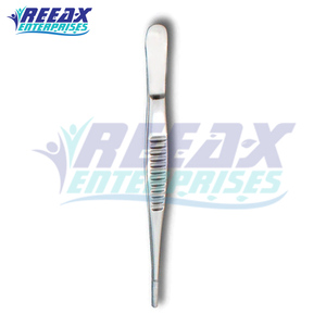 REEAX Enterprises Precio al por mayor Fórceps de tejido quirúrgico Instrumento de acero inoxidable de forma recta - Product Image 2