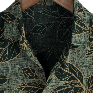 Custom <b>Men's</b> <b>shirts</b> Casual Floral <b>Hawaiian</b> Graphic Tee Vintage Style Short Sleeve Button Tropical <b>Shirt</b> <b>for</b> Beach Knitted - Product Image 2