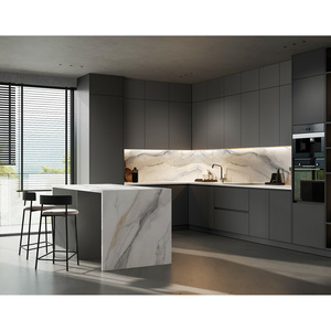 Comptoirs en pierre naturelle de quartz Prime Core, comptoirs de cuisine et de salle de bain contemporains sur mesure, résistants au feu, écologiques 1 - Product Image 1