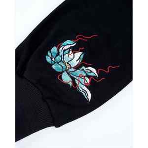 Pull à capuche pour hommes à manches longues 100% coton polaire tissu confortable Style décontracté OEM ODM Logo personnalisé approvisionnement - Product Image 4