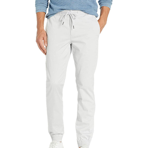 Pantalon de jogging pour homme en toile de polyester/coton, couleur personnalisée, épaisseur en polaire, respirant, nouvelle mode, décontracté, streetwear - Product Image 1