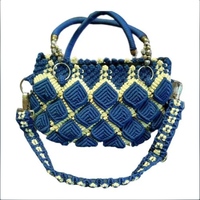 Sac à bandoulière en macramé pour femmes