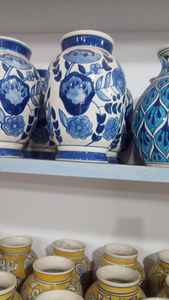 Jarrones de cerámica Art Deco hechos a mano hechos a medida para decoración del hogar arreglos florales centros de mesa elegantes para fines de reventa - Product Image 5