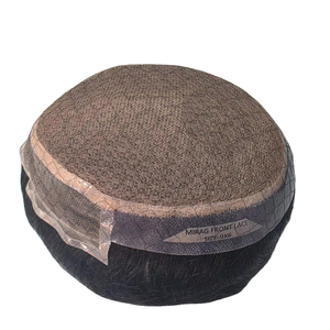 Miraje Front Lace Yaki Style Toupet Perruque Base de Soie Prothèse Cheveux Humains Comprenant Bangladesh Indien Taz Cheveux Direct Bangladesh - Product Image 1