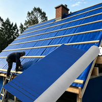 Membrane de toiture Sohi hautement résistante au vieillissement et robuste pour les conditions météorologiques extrêmes, sous-couche de toiture synthétique