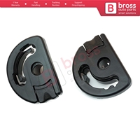 Ensemble de supports de fixation pour accoudoir avant BDP1058 8830TJ pour 307 Partner Berlingo Picasso