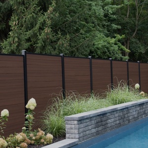 แผงรั้วและ<span class=keywords><strong>ประตู</strong></span>ไม้พลาสติกคอมโพสิต WPC ขนาด 6 ฟุต ปรับแต่งได้ พร้อมดีไซน์ 3 มิติ เพื่อความปลอดภัยในสวน - Product Image 3