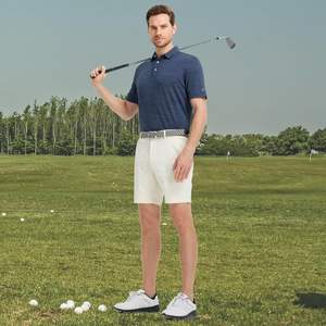 Polo personalizado hombres secado rápido poliéster manga corta Golf Polo camiseta fabricante - Product Image 3