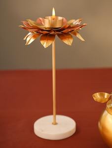 Centre de table en métal artistique pour console de salle à manger, décoration moderne, accent décoratif, rehausse l'intérieur élégant de la maison - Product Image 6