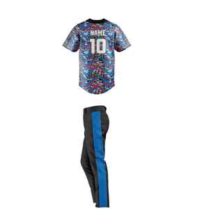 Derniers nouveaux uniformes d'équipe de softball pour jeunes maillots de baseball personnalisés et ensemble avec caractéristique de taille supérieure nouveau design doux et confortable - Product Image 4