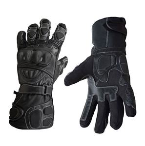 Guantes de Motociclismo de Cuero, Personaliza Tu Propio Diseño de Logotipo, Cuero Vacuno, Oveja o Poliuretano - Product Image 4