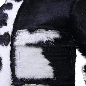 Veste en cuir de vachette pour homme, design moderne pour un style décontracté et urbain au quotidien - Product Image 4