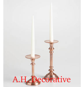 ชุดเชิงเทียนโลหะ9ชิ้นตกแต่งโต๊ะแต่งงานสำเร็จรูปเงางามและตกแต่งคริสต์มาสทำด้วยมือเชิงเทียน - Product Image 2