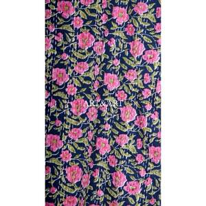 Kimono de Algodón Acolchado con Diseño Kantha Vintage Indio, Ropa de Dormir para Mujer, Diseño Floral de Verano y Otoño, Secado Rápido - Product Image 4